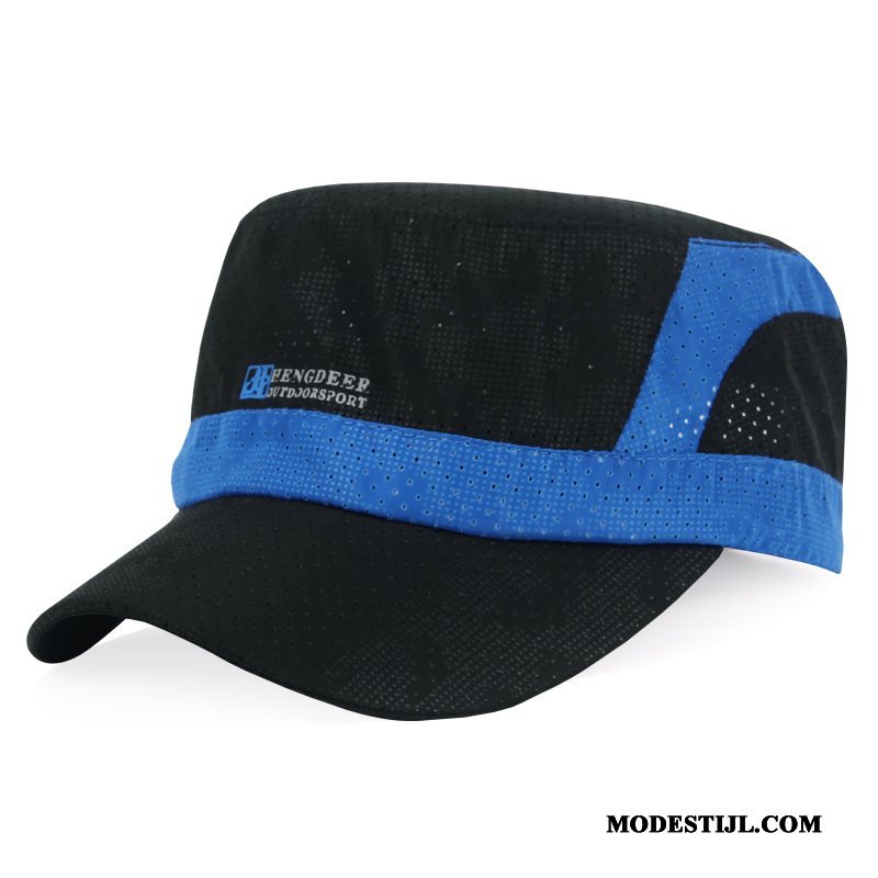 Heren Hoeden Korting Mode Droog Snel Vrouwen Zonnebrandcrème Sport Marineblauw